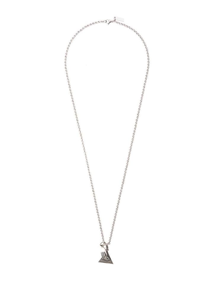 Nialaya Jewelry Eye Of Ra Triangle And Hamsa Hand Pendant Necklace -