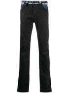 Philipp Plein Statement Straight-leg Jeans - Black