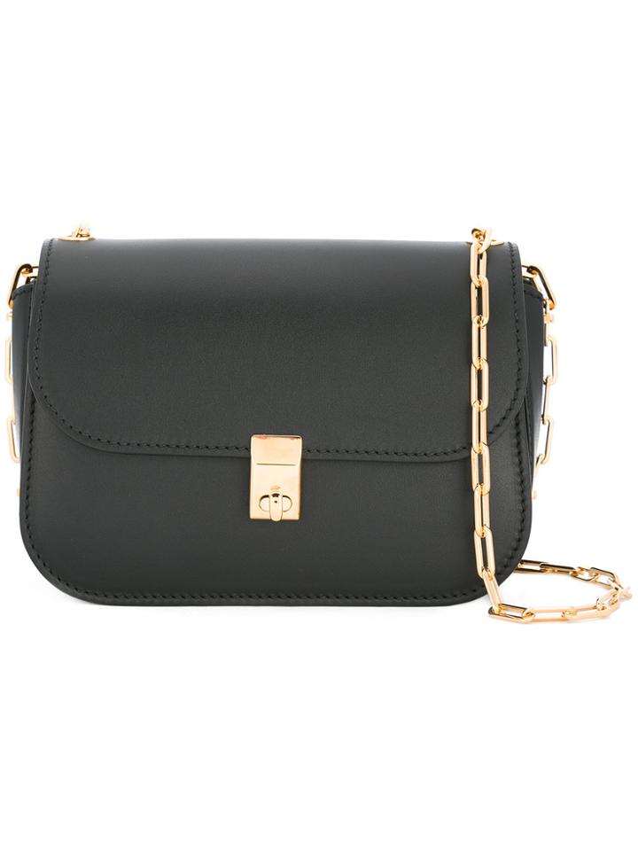 Valentino Valentino Garavani Chain Link Shoulder Bag - Black