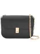 Valentino Valentino Garavani Chain Link Shoulder Bag - Black