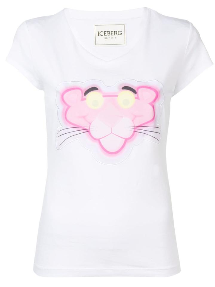 Iceberg 'pink Panther' T-shirt - White