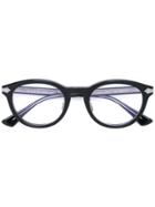 Gucci Eyewear Oval Frame Glasses - Black