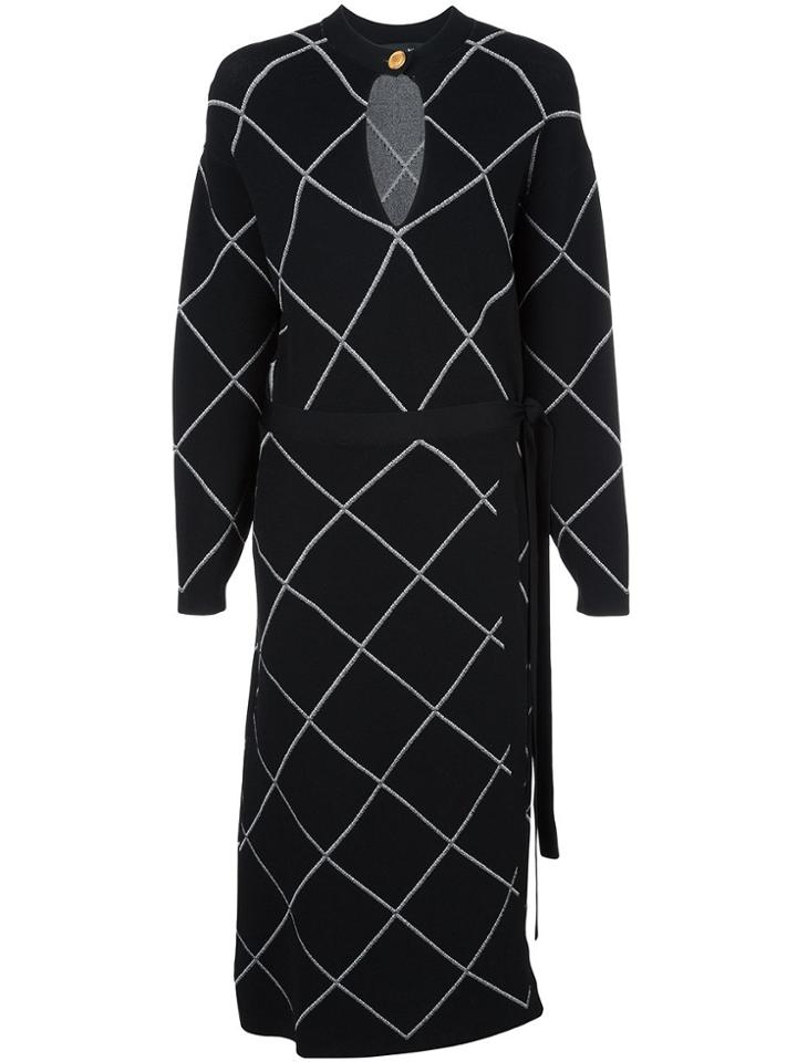 Proenza Schouler Wrap Dress - Black