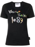 Versus Front Logo T-shirt - Black