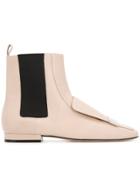 Sergio Rossi Sr1 Beatles Ankle Boots - Neutrals