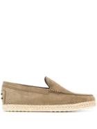 Tod's Round Toe Espadrilles - Neutrals