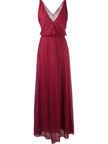Emannuelle Junqueira Lace Party Dress