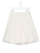 Bellerose Kids - Full Skirt - Kids - Cotton - 16 Yrs, Nude/neutrals