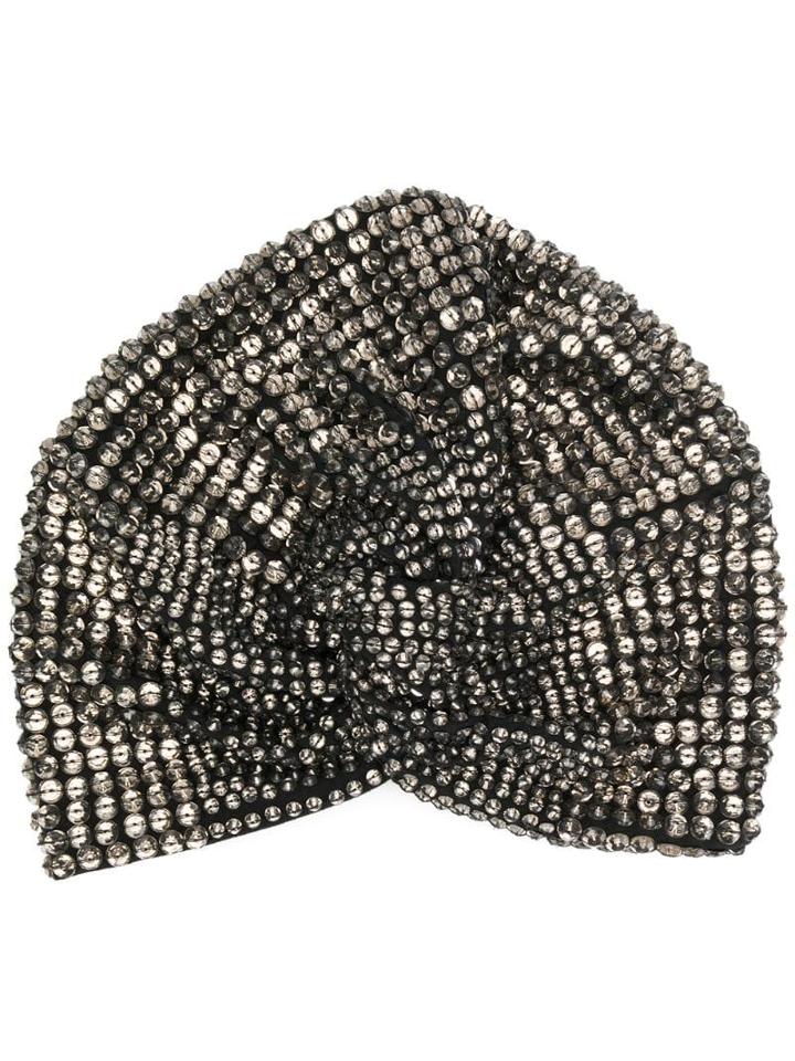 Mary Jane Claverol Jones Turban - Grey