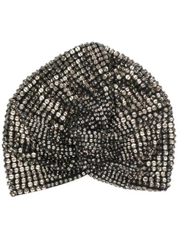 Mary Jane Claverol Jones Turban - Grey
