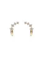 Melissa Kaye 18kt Yellow Gold Aria Dagger Diamond Earrings