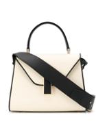 Valextra Isidi Cross Body Bag - White