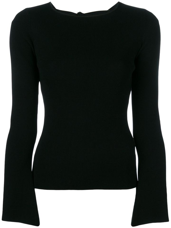 P.a.r.o.s.h. Tie Back Top - Black