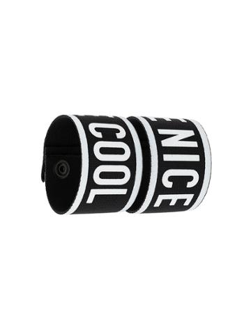 Dsquared2 Be Cool Be Nice Bracelet - Black