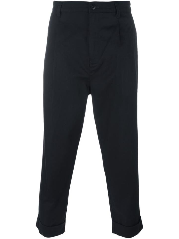 Helmut Lang Turn Up Front Trousers