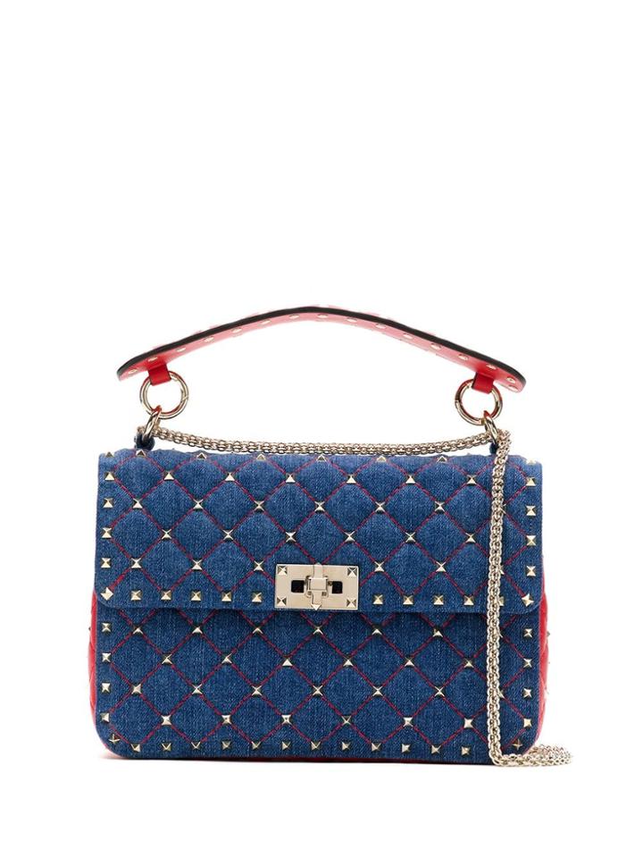 Valentino Valentino Sw2b0122dvt Iy0 Furs & Skins->leather - Blue