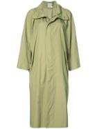 Pleats Please By Issey Miyake Tripping Coat - Green