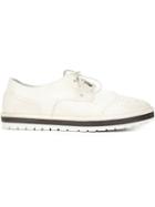 Marsèll Brogue Shoes, Women's, Size: 40, White, Leather/rubber