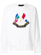 Polo Ralph Lauren Crossed Flags Sweatshirt - White
