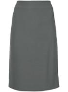 Armani Collezioni Classic Pencil Skirt - Grey