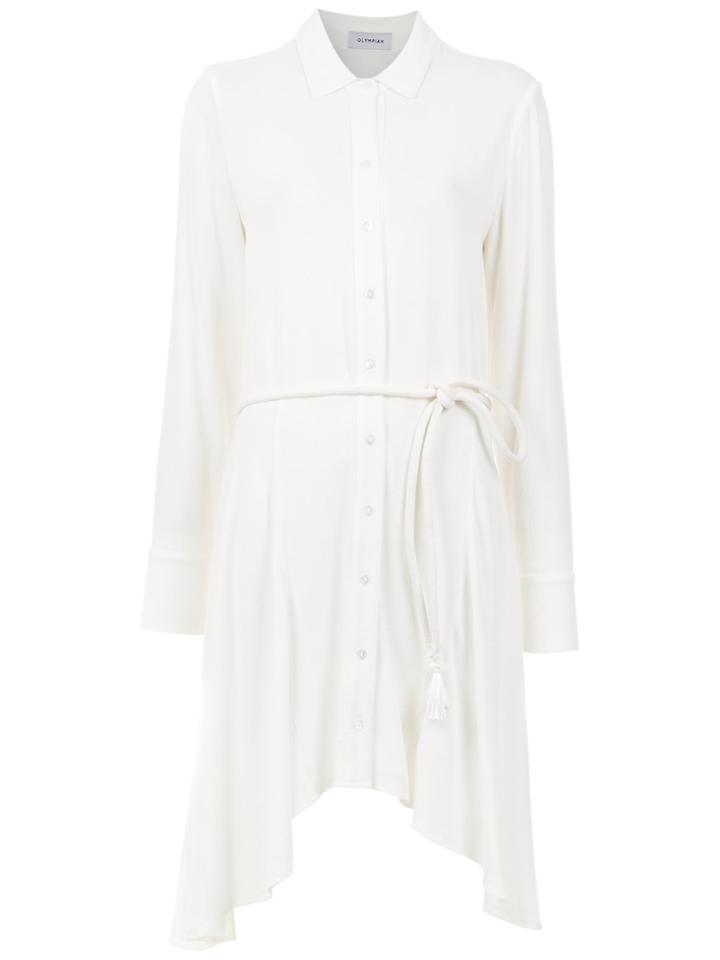 Olympiah Chincheiro Long Sleeved Dress - White
