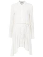 Olympiah Chincheiro Long Sleeved Dress - White
