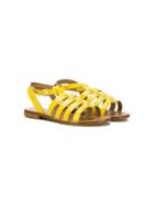 Bonpoint Teen Eframa Sandals - Yellow