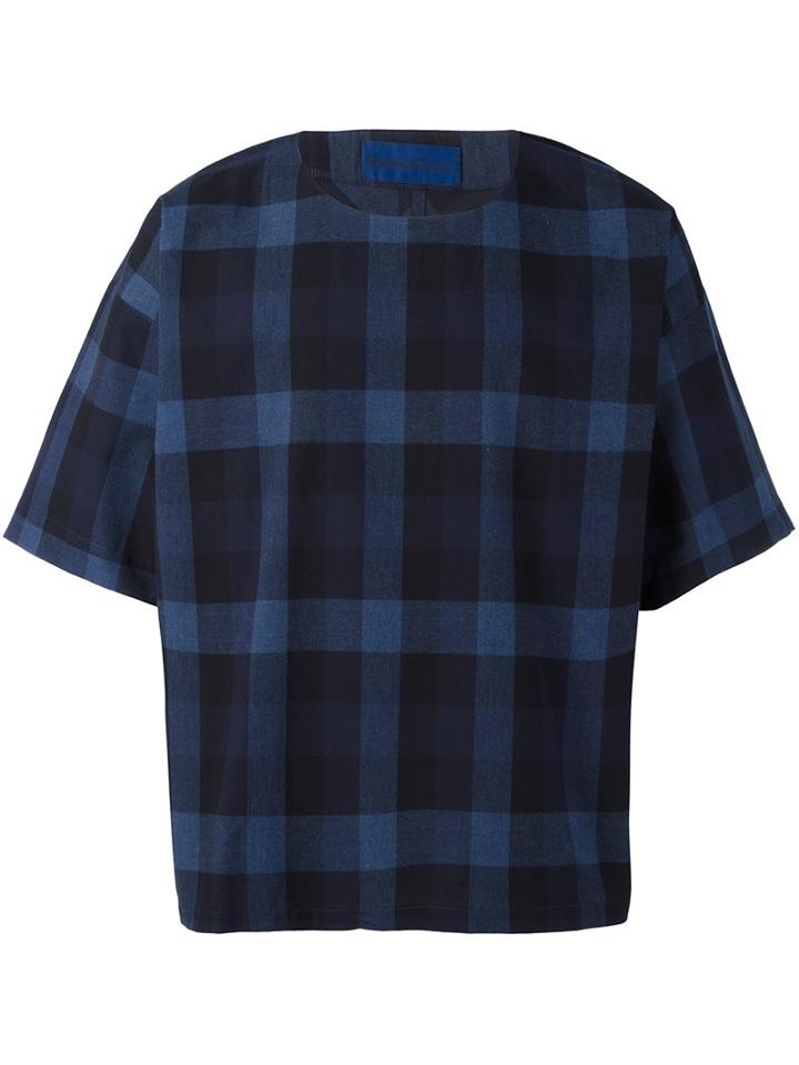 Études Studio Woven Check T-shirt