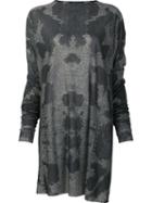 Area Di Barbara Bologna 'face Quote' Tunic, Women's, Grey, Polyamide/wool