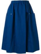 Marni Patch Pocket Skirt - Blue