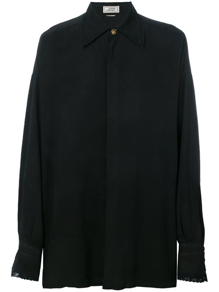 Versace Vintage Classic Shirt - Black