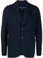 Circolo 1901 Single Breasted Knitted Blazer - Blue