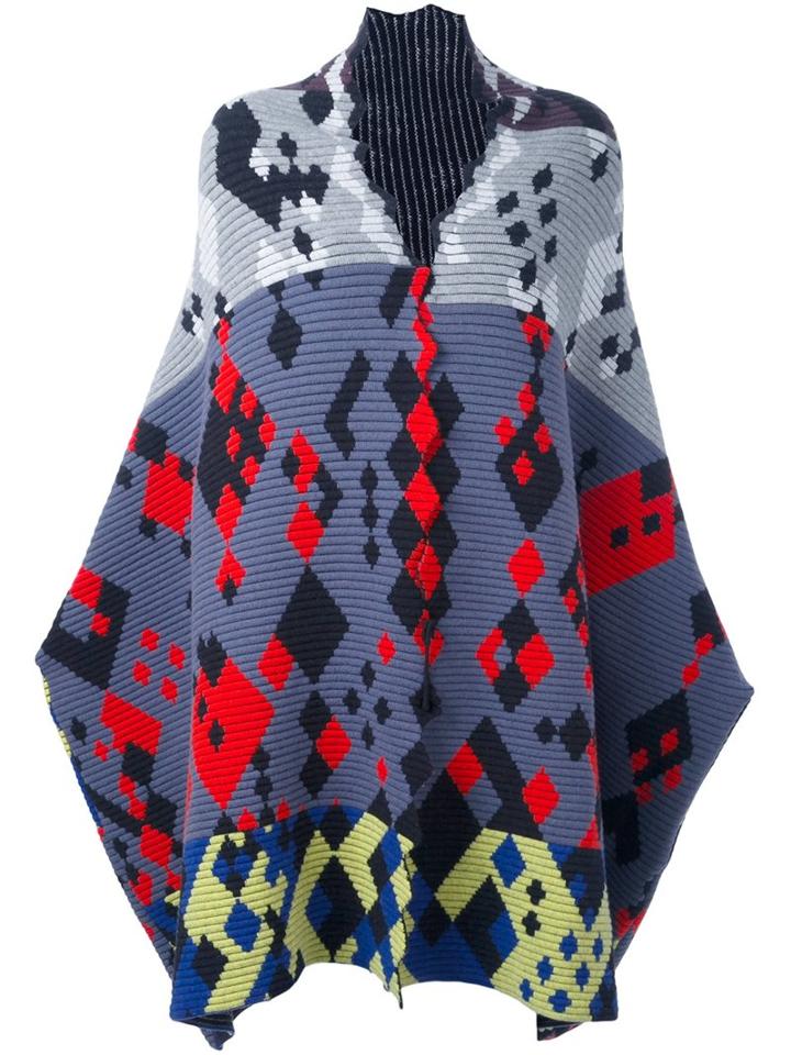 Peter Pilotto Ottoman Knit Cape, Women's, Size: Xs/s, Polyamide/spandex/elastane/angora/wool