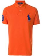 Polo Ralph Lauren Logo Embroidered Polo Shirt - Yellow & Orange