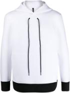 Blackbarrett Two Tone Hoodie - White