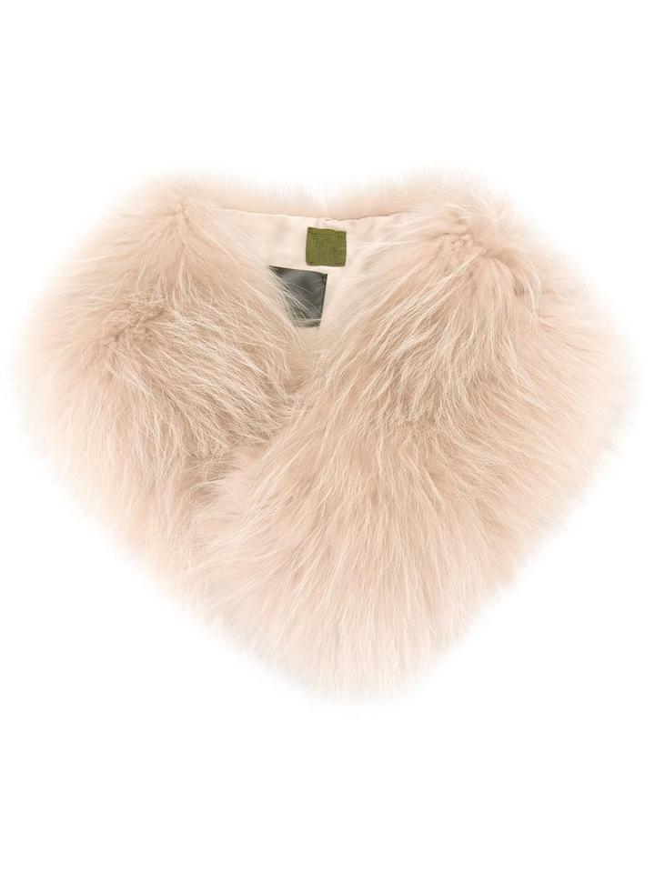 Mr & Mrs Italy - Fur Collar - Women - Racoon Fur - One Size, Women's, Nude/neutrals, Racoon Fur