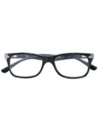 Ray-ban - Square Frame Glasses - Women - Acetate - 50, Black, Acetate