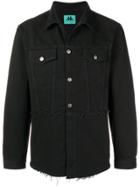 Kappa Embellished Denim Jacket - Black