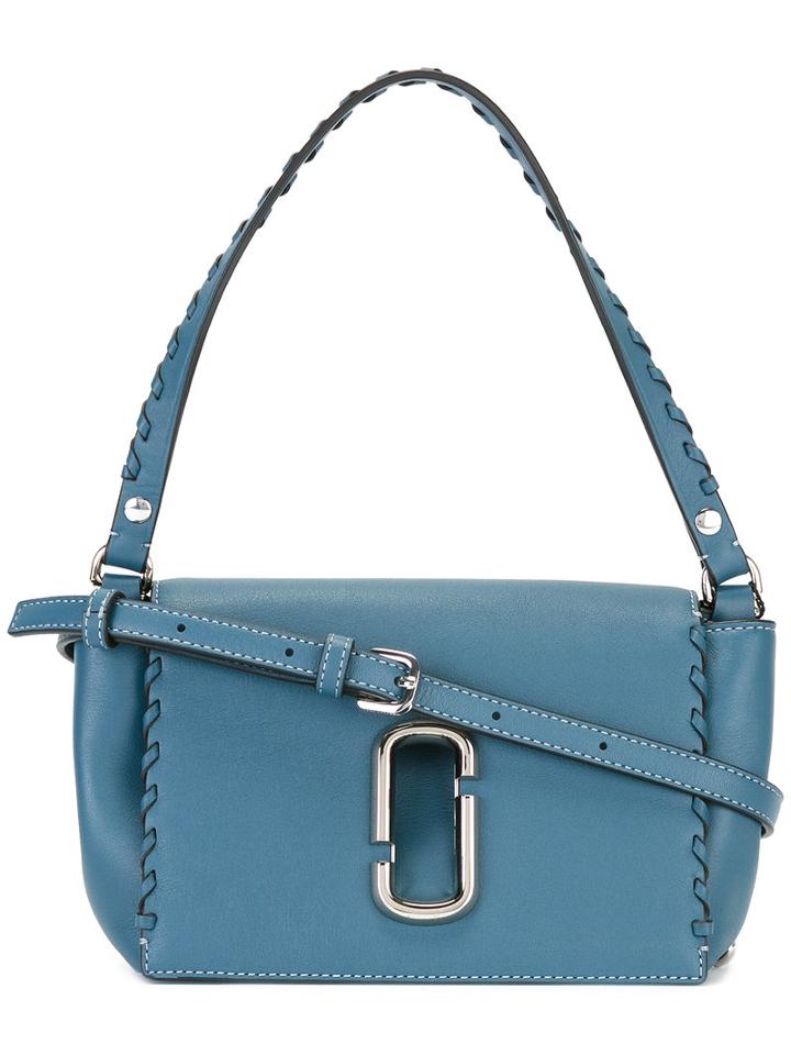 Marc Jacobs Medium Noho East/west Shoulder Bag, Women's, Blue, Calf Leather