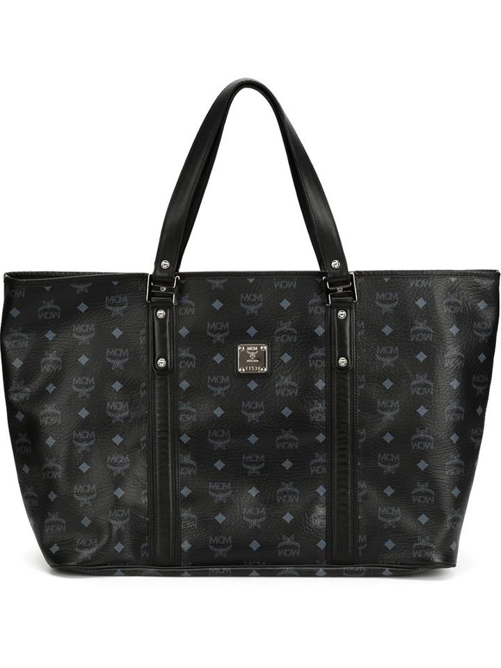 Mcm Vintage Large 'visetos' Tote