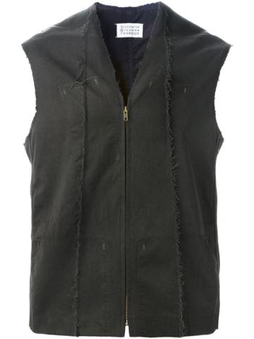 Maison Martin Margiela Vintage '0/10' Denim Gilet - Black