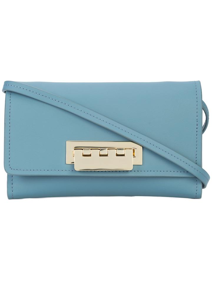 Zac Zac Posen Eartha Small Phone Wallet Crossbody Bag - Blue