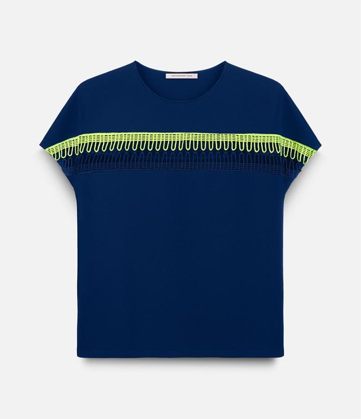 Christopher Kane Crew Neck Loop Top