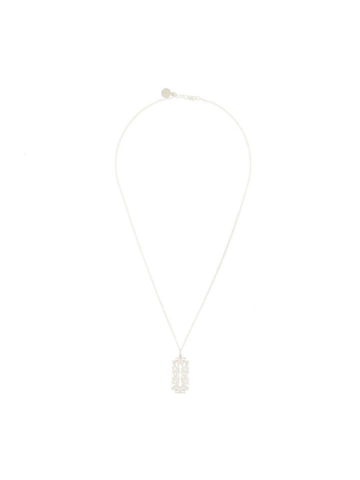 Karen Walker Razor Pendant Necklace - Silver