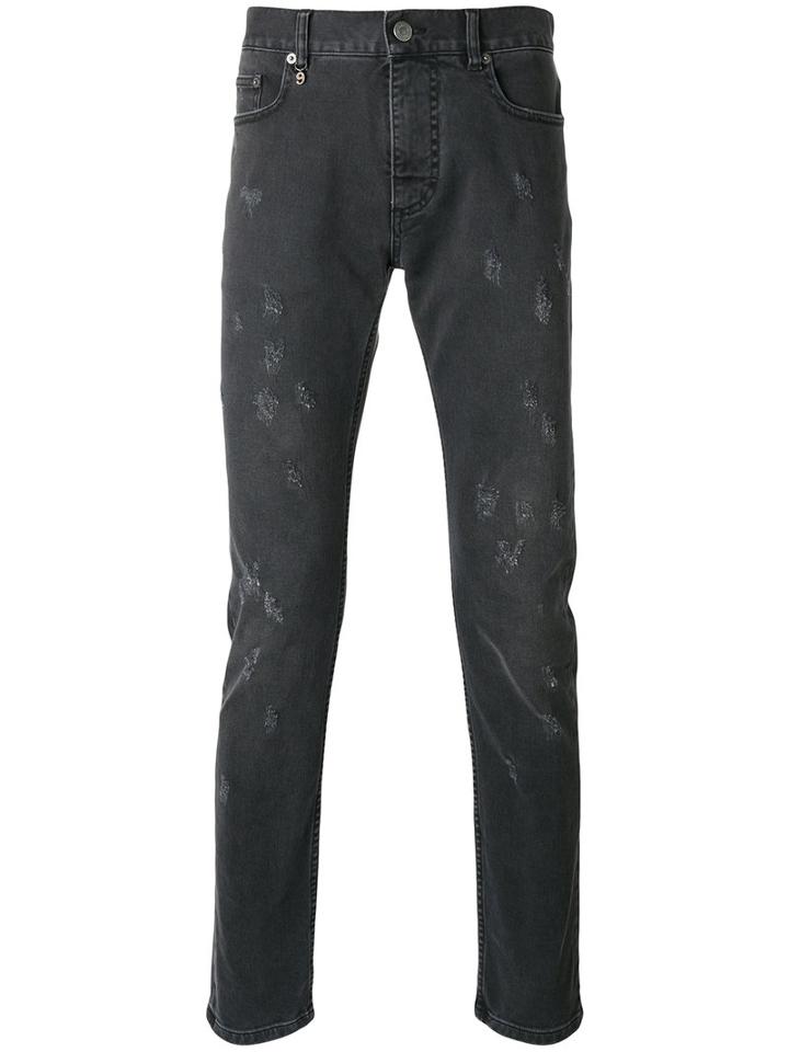 Marc Jacobs - Distressed Jeans - Men - Cotton/spandex/elastane - 50, Black, Cotton/spandex/elastane