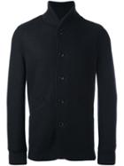 Aspesi Buttoned Jacket, Men's, Size: Large, Blue, Wool