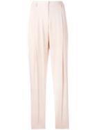 3.1 Phillip Lim Soft Tailored Trousers, Women's, Size: 4, Pink/purple, Polyester/viscose