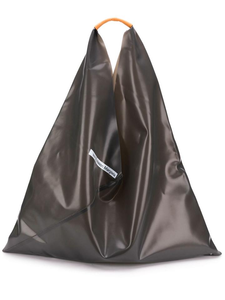 Mm6 Maison Margiela Oversized Shoulder Bag - Grey
