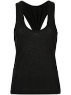 Dion Lee Cinched Racer Back Tank - Black