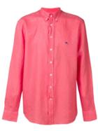 Etro Button Down Logo Shirt - Pink